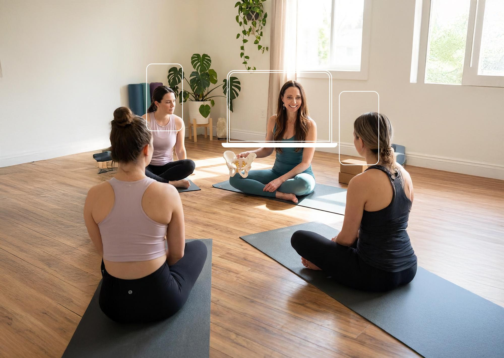 Dr. Loretta Barry leading the Postpartum Solution 12-week coaching program in Lincoln, CA